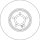 TRW DF6896S Bremsscheibe