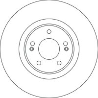 TRW DF4632S Bremsscheibe