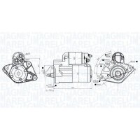 MAGNETI MARELLI 063726278010 Starter