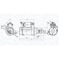 MAGNETI MARELLI 063725589010 Starter