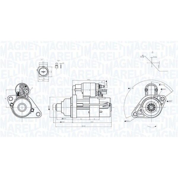 MAGNETI MARELLI 063725634010 Starter