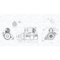MAGNETI MARELLI 063725634010 Starter