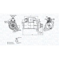 MAGNETI MARELLI 063725818010 Starter