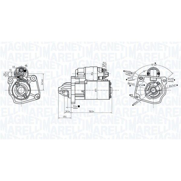 MAGNETI MARELLI 063726281010 Starter