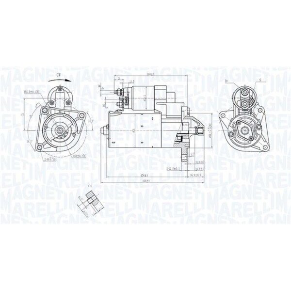 MAGNETI MARELLI 063721447010 Starter