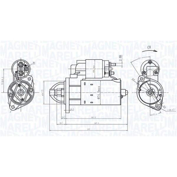 MAGNETI MARELLI 063721172010 Starter
