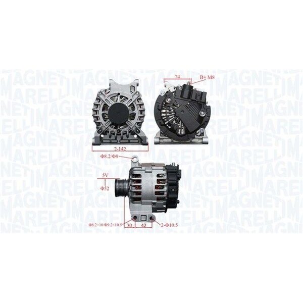 MAGNETI MARELLI 063739065010 Generator