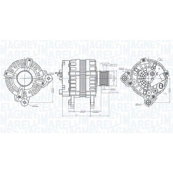 MAGNETI MARELLI 063736193010 Generator