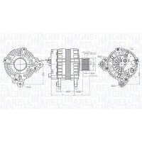 MAGNETI MARELLI 063736193010 Generator