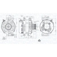 MAGNETI MARELLI 063735749010 Generator