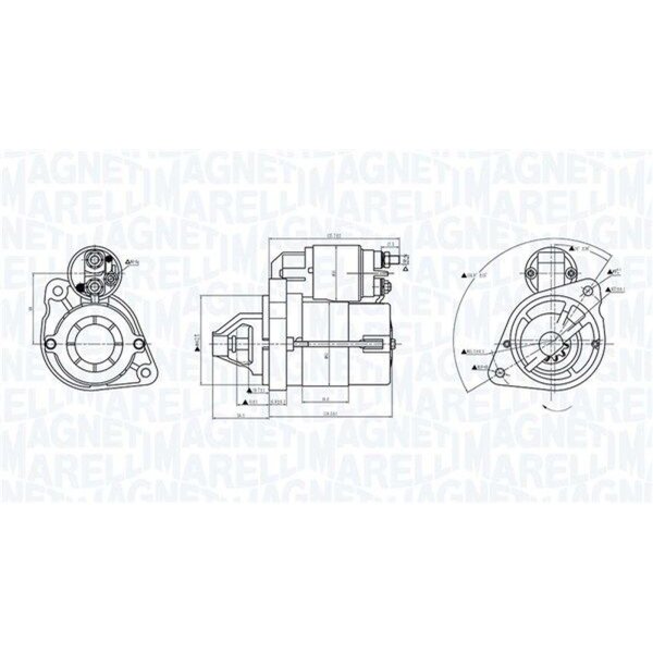 MAGNETI MARELLI 063731508010 Generator