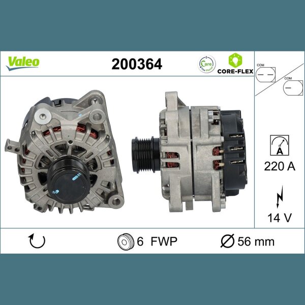 VALEO 200364 Generator