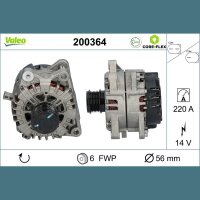 VALEO 200364 Generator