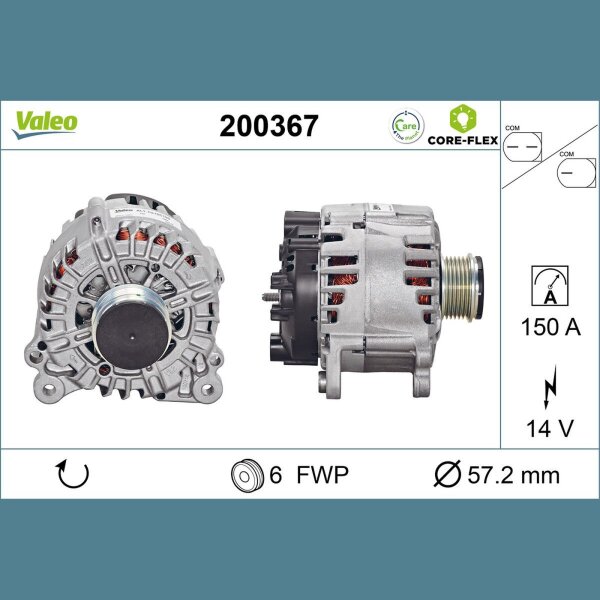 VALEO 200367 Generator