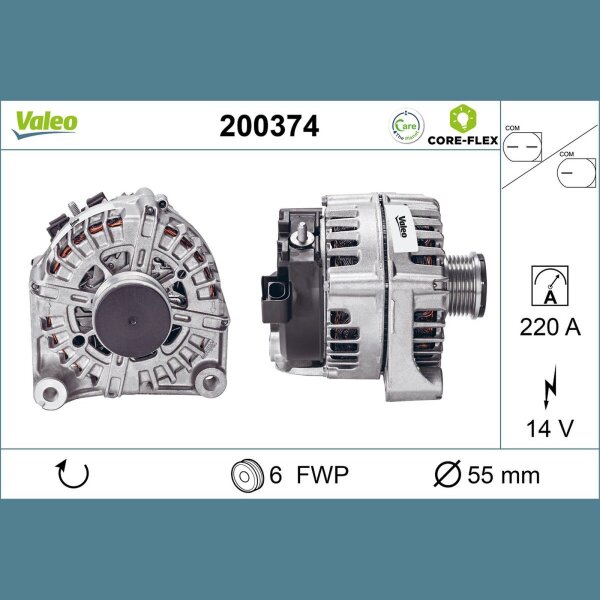 VALEO 200374 Generator