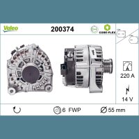 VALEO 200374 Generator