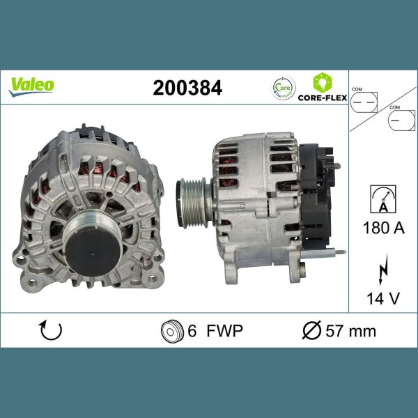 VALEO 200384 Generator