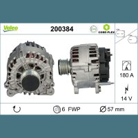 VALEO 200384 Generator