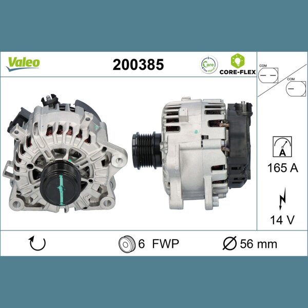 VALEO 200385 Generator