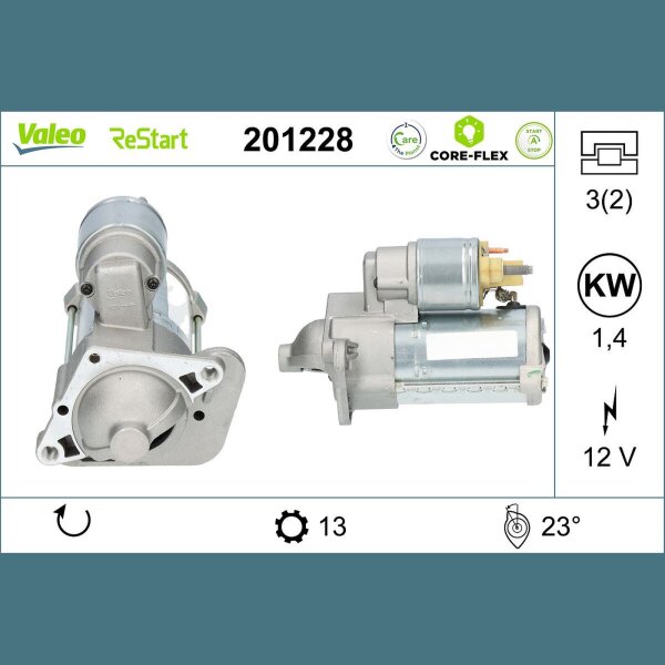 VALEO 201228 Starter