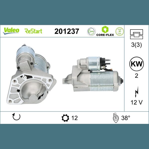 VALEO 201237 Starter