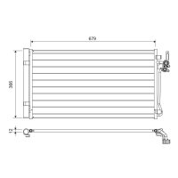VALEO 822731 Kondensator, Klimaanlage
