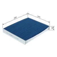 BOSCH 0 986 628 593 Filter, Innenraumluft