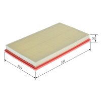 BOSCH F 026 400 769 Luftfilter