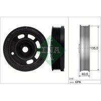 Schaeffler INA 544 0172 10 Riemenscheibe, Kurbelwelle