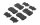 JURID 574096J Bremsbelagsatz, Scheibenbremse
