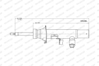 MONROE C2526L Stoßdämpfer