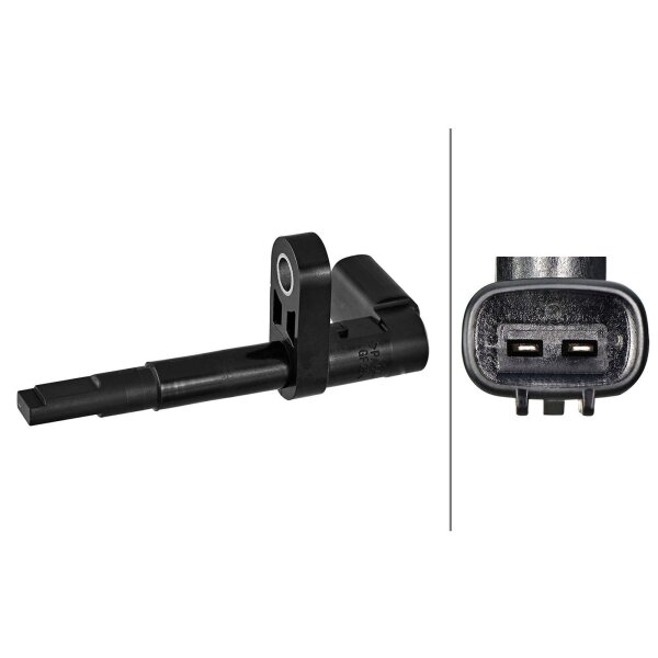 HELLA 6PU 358 217-701 Sensor, Raddrehzahl
