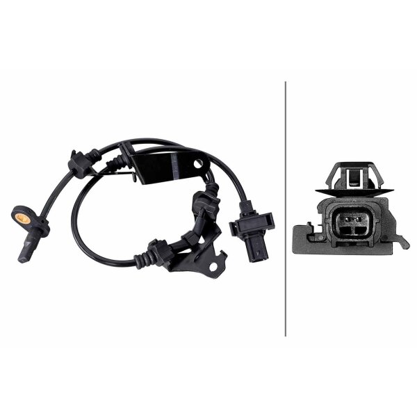 HELLA 6PU 358 218-921 Sensor, Raddrehzahl