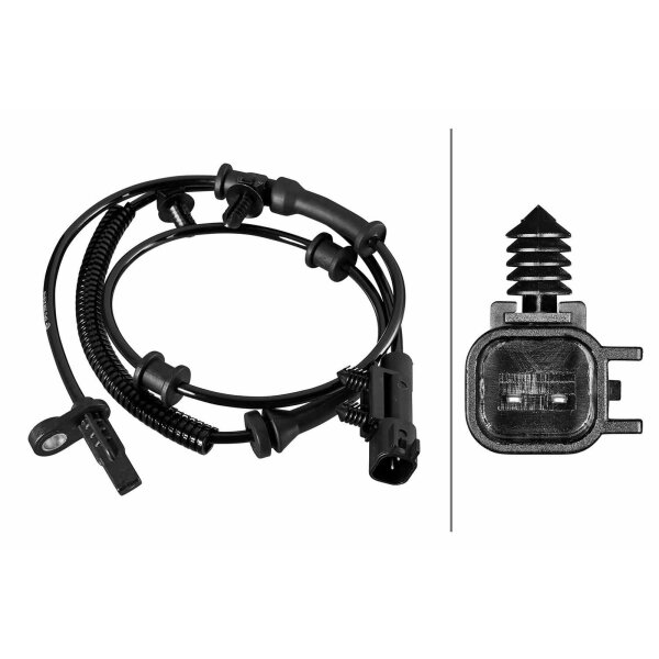 HELLA 6PU 358 219-191 Sensor, Raddrehzahl