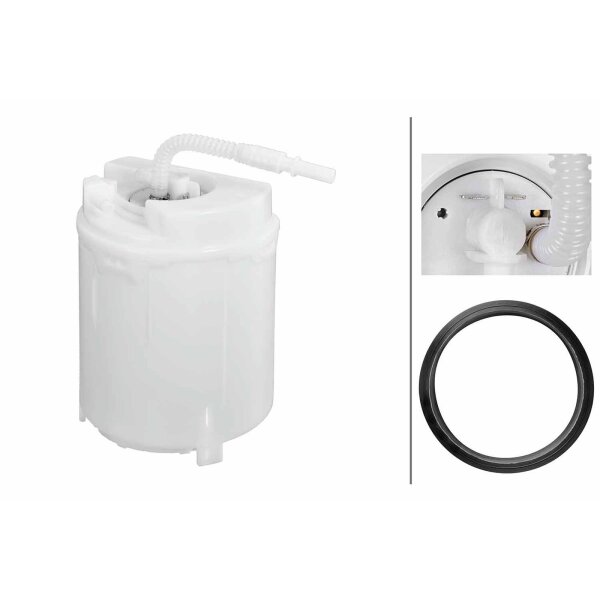 HELLA 8TF 358 306-371 Schlingertopf, Kraftstoffpumpe