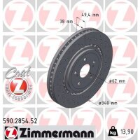 ZIMMERMANN 590.2854.52 Bremsscheibe