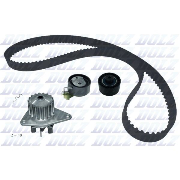 DOLZ KD186 Wasserpumpe + Zahnriemensatz