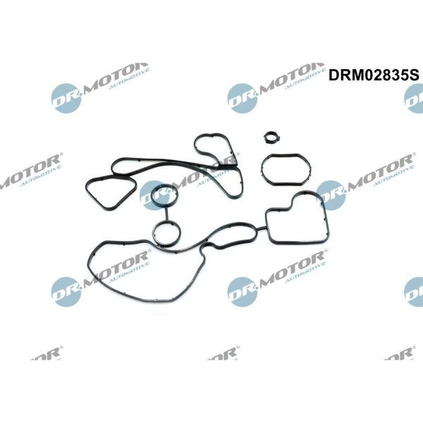 Dr.Motor Automotive DRM02835S Dichtungssatz, Ölkühler
