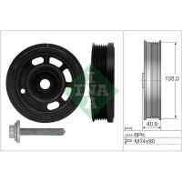 Schaeffler INA 544 0172 20 Riemenscheibe, Kurbelwelle