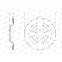 JURID 563659JC-1 Bremsscheibe
