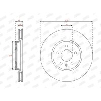 JURID 563675JC-1 Bremsscheibe