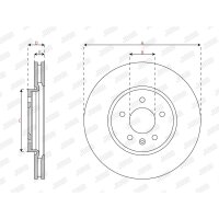 JURID 563675JC-1 Bremsscheibe