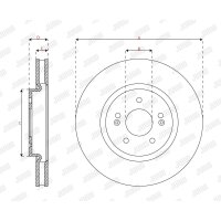 JURID 563747JC-1 Bremsscheibe