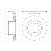 JURID 563751JC-1 Bremsscheibe