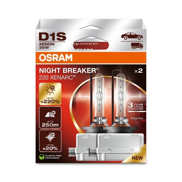 ams-OSRAM 66140XN2-2HB Glühlampe, Fernscheinwerfer