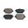 RAP BRAKES R-P1694 Bremsbelagsatz, Scheibenbremse