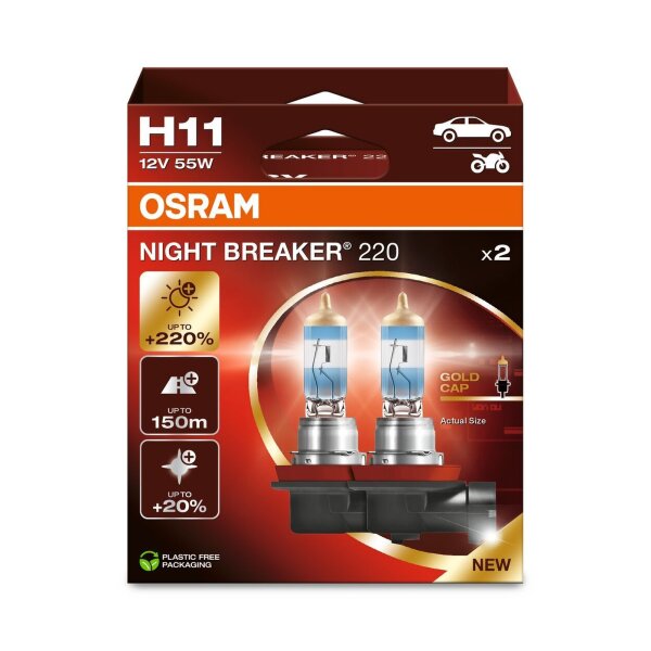ams-OSRAM 64211NB220-2HB Glühlampe, Fernscheinwerfer