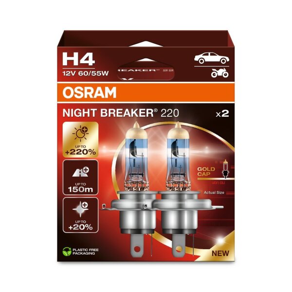 ams-OSRAM 64193NB220-2HB Glühlampe, Fernscheinwerfer