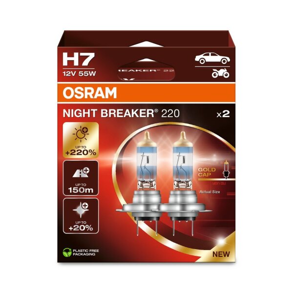 ams-OSRAM 64210NB220-2HB Glühlampe, Fernscheinwerfer