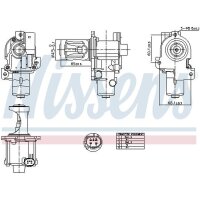 NISSENS 98216 AGR-Ventil